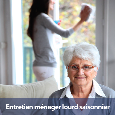 Entretien ménager saisonnier